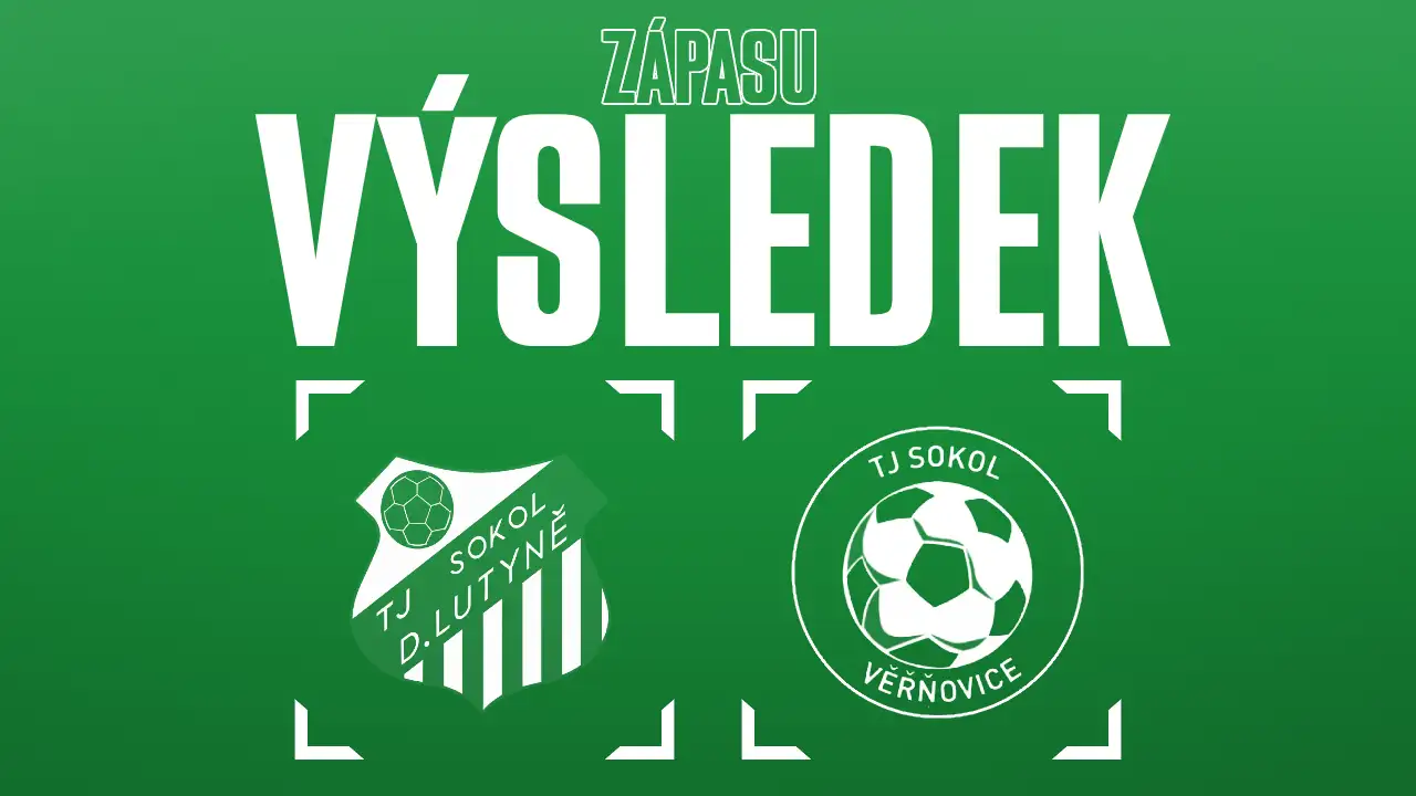 Muži - 2. kolo /  Sokol Dolní Lutyně x TJ Sokol Věřňovice
