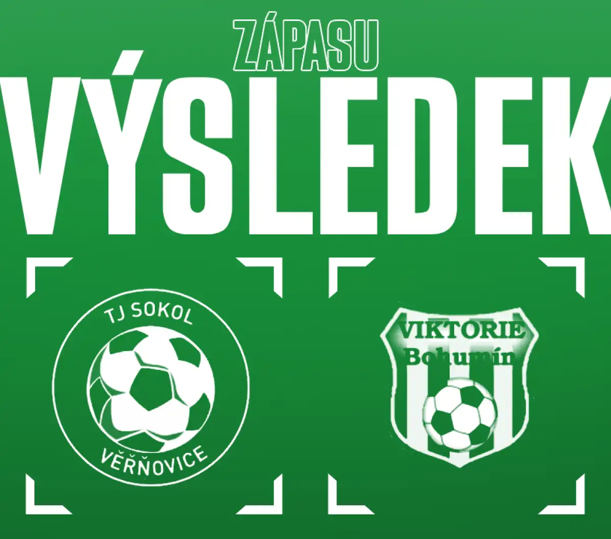 Muži - 3. kolo / TJ Sokol Věřňovice x Viktorie Bohumín